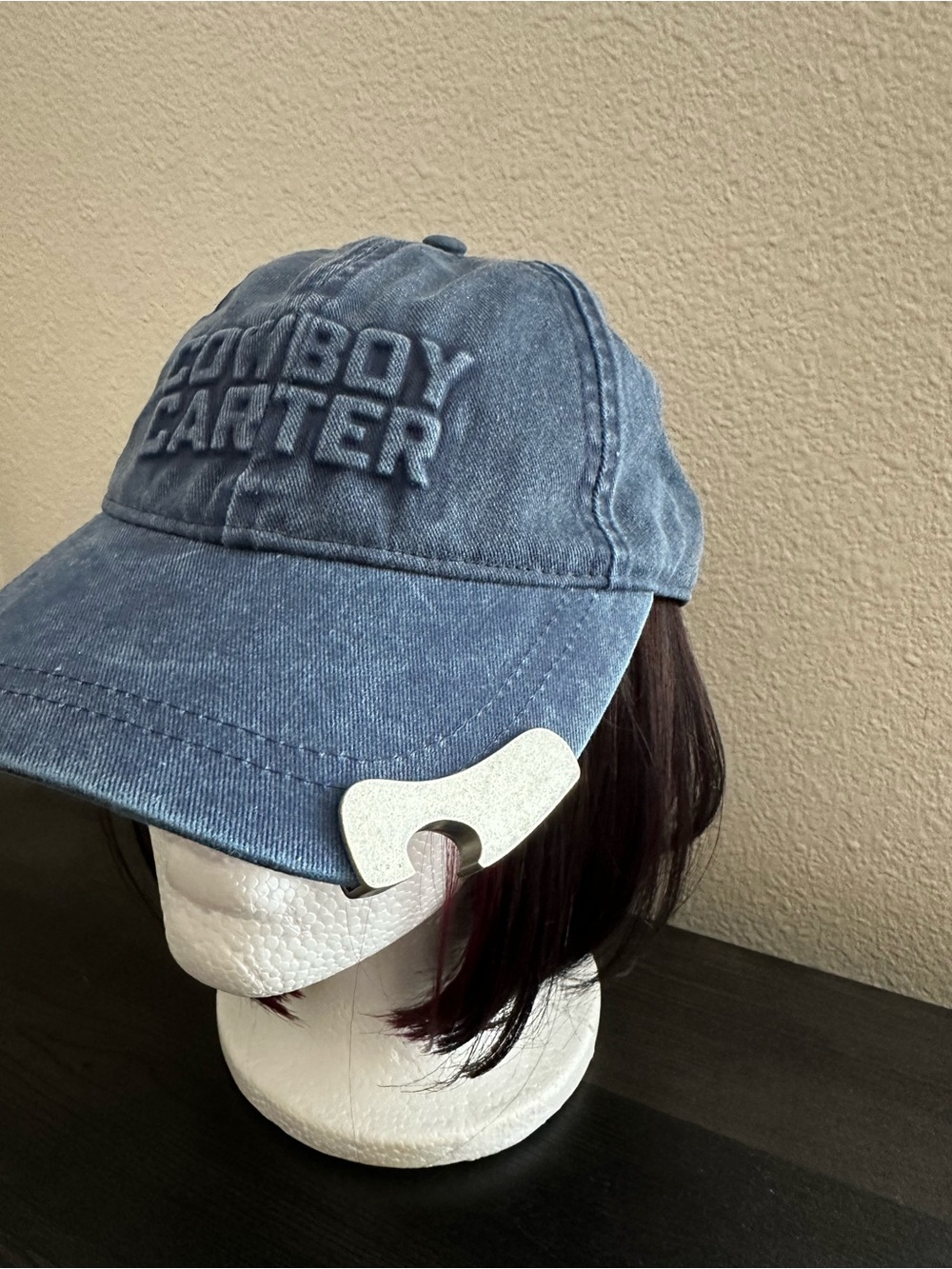 New•Rare Official Cowboy Carter Tour Vintage Rodeo Hat with Bottle Opener. - Picture 4 of 9